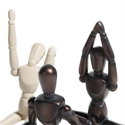 Henders en Hazel Bob beeld H17cm