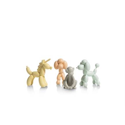 Henders en Hazel Doodle beeld H19cm