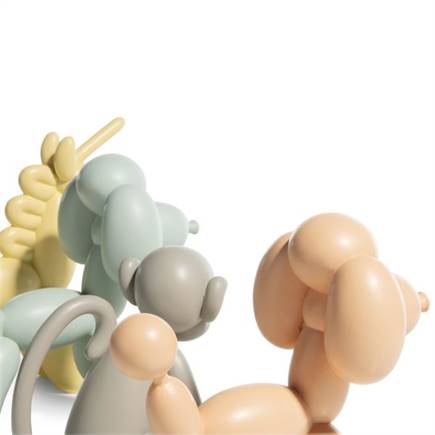 Henders en Hazel Doodle beeld H19cm