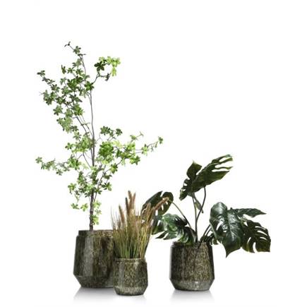 Henders en Hazel Dalila pot H28cm Groen