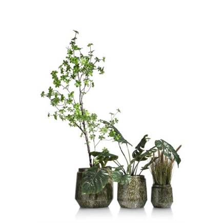 Henders en Hazel Dalila pot H36cm Groen