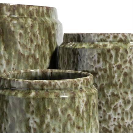 Henders en Hazel Dalila pot H36cm Groen