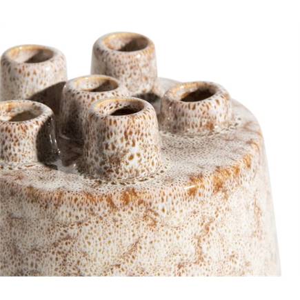 Henders en Hazel Safia vaas H21cm Beige