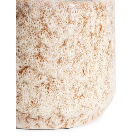 Henders en Hazel Safia vaas H21cm Beige