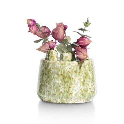 Henders en Hazel Safia vaas H21cm Groen