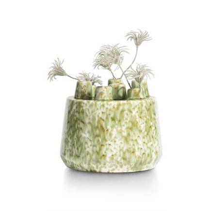 Henders en Hazel Safia vaas H21cm Groen