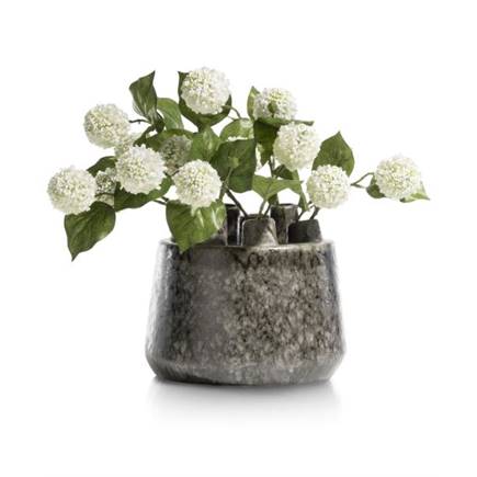 Henders en Hazel Safia vaas H21cm Zwart