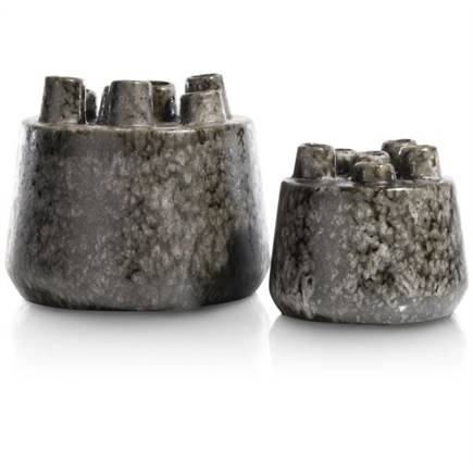 Henders en Hazel Safia vaas H21cm Zwart
