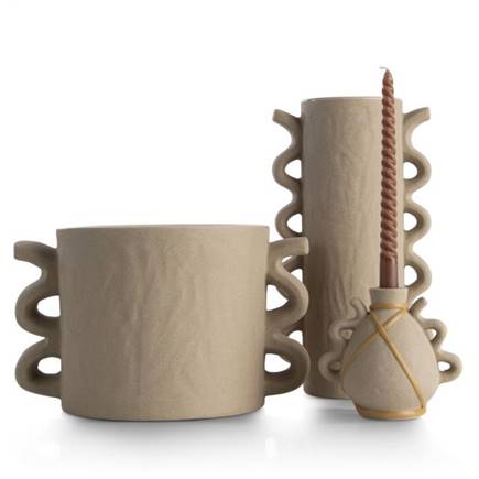 Henders en Hazel Levi kandelaar H13,5cm