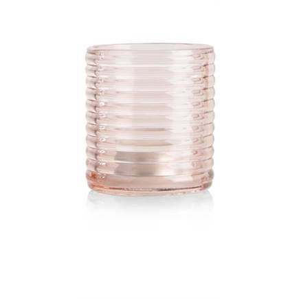 Henders en Hazel Lola theelicht H8cm Roze