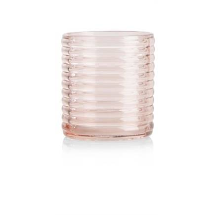 Henders en Hazel Lola theelicht H8cm Roze