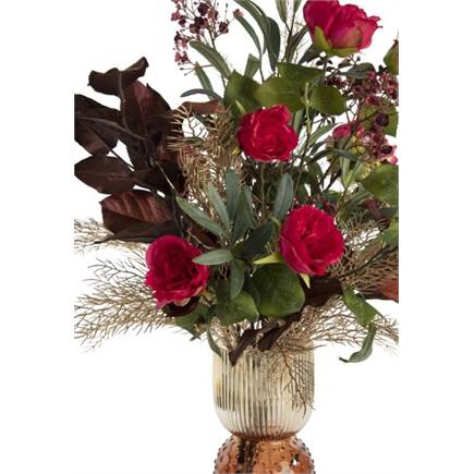 Henders en Hazel Olive Leaf Spray H82cm kunstbloem