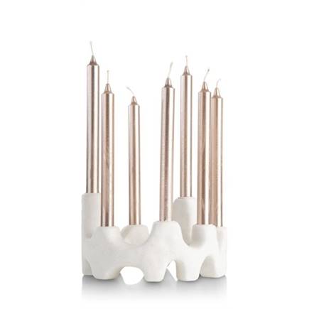 Henders en Hazel Jet kandelaar H14,5cm