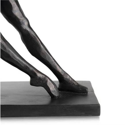 Henders en Hazel Dancing beeld H38cm