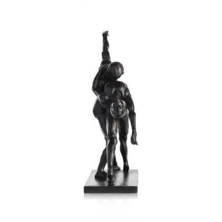 Henders en Hazel Dancing beeld H38cm
