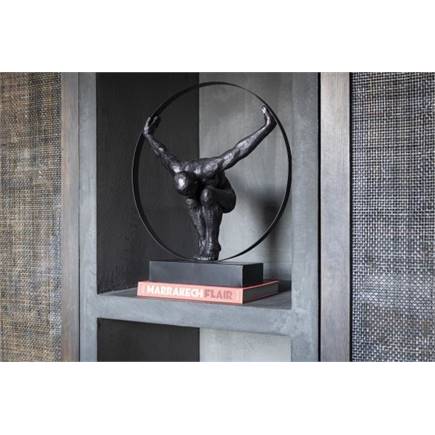 Henders en Hazel Circle Man beeld H58cm