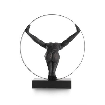Henders en Hazel Circle Man beeld H58cm