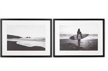 Henders en Hazel COCOMAISON wanddecoratie Chill Waves set van 2 schilderijen 60x80cm