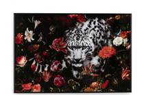 Henders en Hazel COCOMAISON wanddecoratie Floral Cheetah schilderij 120x80cm