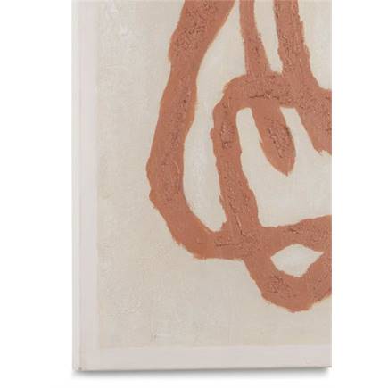 Henders en Hazel Organic Abstract set van 2 schilderijen 70x100cm