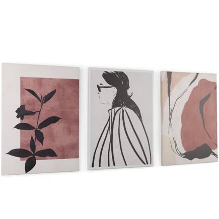 Henders en Hazel Sunkissed set van 3 prints 50x70cm