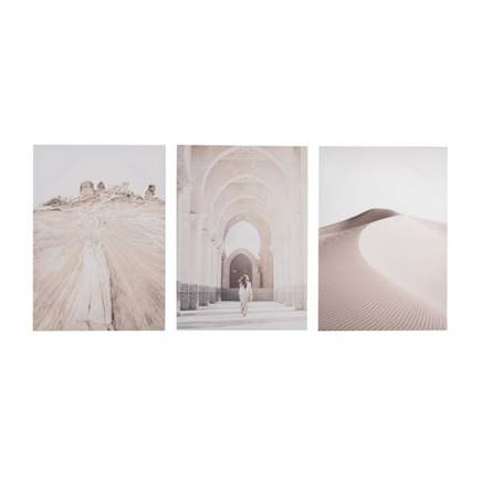 Henders en Hazel Desert set van 3 prints 50x70cm