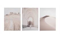 Henders en Hazel COCOMAISON wanddecoratie Desert set van 3 prints 50x70cm