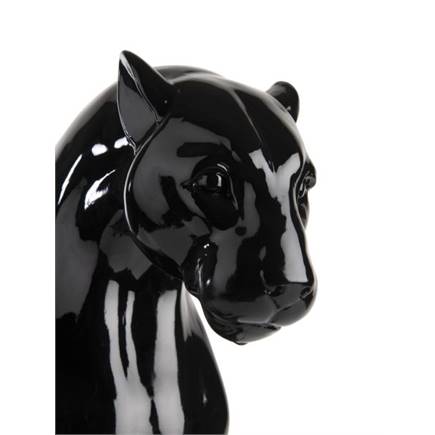 Henders en Hazel Sitting Leo beeld H47cm
