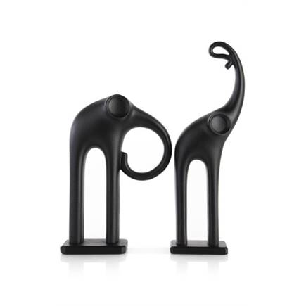 Henders en Hazel Elly beeld H30cm
