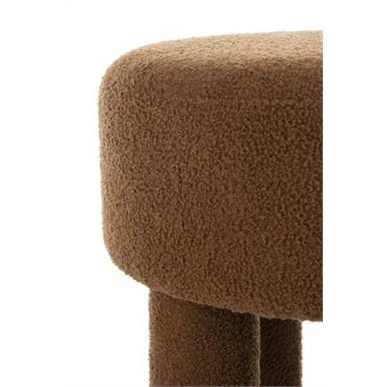Henders en Hazel Laurie poef H45cm Bruin