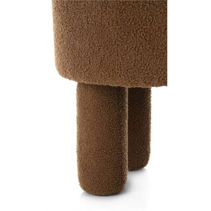 Henders en Hazel Laurie poef H45cm Bruin