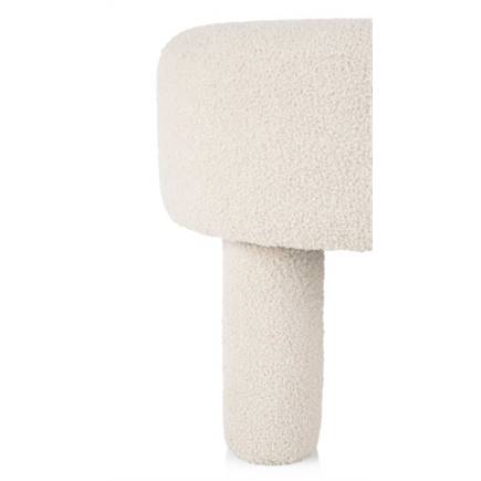 Henders en Hazel Laurie poef H45cm Creme