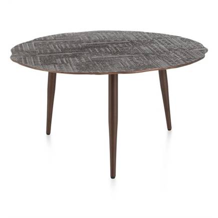 Henders en Hazel Vica bijzettafel 70x70x38cm Koper