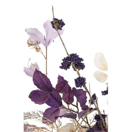 Henders en Hazel Beech Leaves Spray H95cm kunstbloem