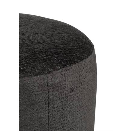 Henders en Hazel BeautiQ - Chic poef - rond 80 cm Antraciet