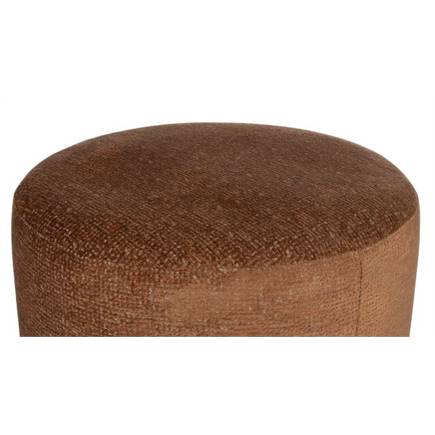 Henders en Hazel BeautiQ - Chic poef - rond 80 cm Koper