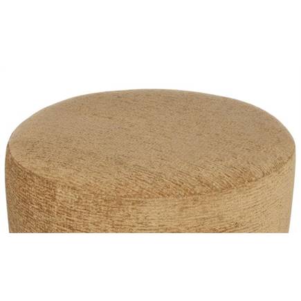 Henders en Hazel BeautiQ - Chic poef - rond 80 cm Okergeel