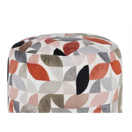 Henders en Hazel BeautiQ - Elite poef - rond 42 cm Koper