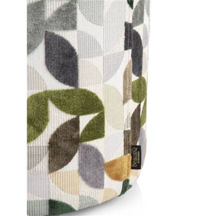 Henders en Hazel BeautiQ - Elite poef - rond 42 cm Olijf