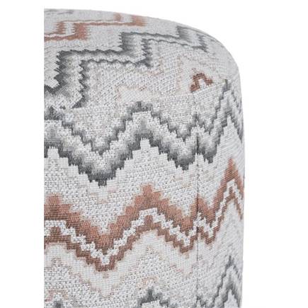 Henders en Hazel BeautiQ - Lush poef - rond 42 cm Koper