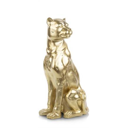 Henders en Hazel Leopard beeld H97cm