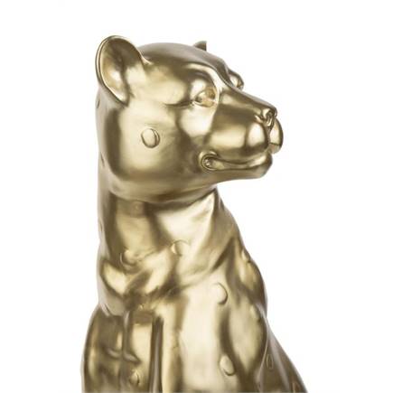 Henders en Hazel Leopard beeld H97cm