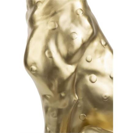 Henders en Hazel Leopard beeld H97cm