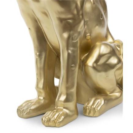Henders en Hazel Leopard beeld H97cm
