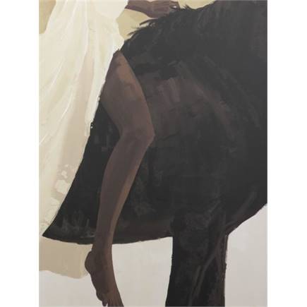Henders en Hazel Amazone schilderij 90x140cm