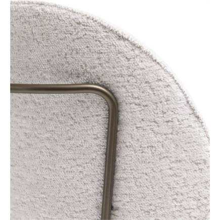 Henders en Hazel Kjel eetkamerstoel - champagne frame Creme