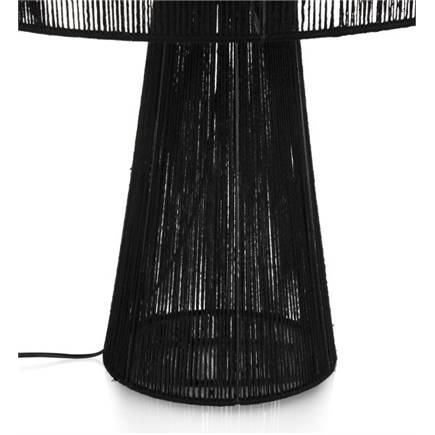 Henders en Hazel Tali 1*E27 H57cm Zwart