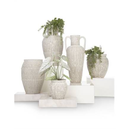 Henders en Hazel Braga pot H25cm