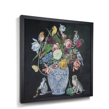Henders en Hazel Catch The Thief schilderij 100x100cm