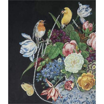Henders en Hazel Catch The Thief schilderij 100x100cm